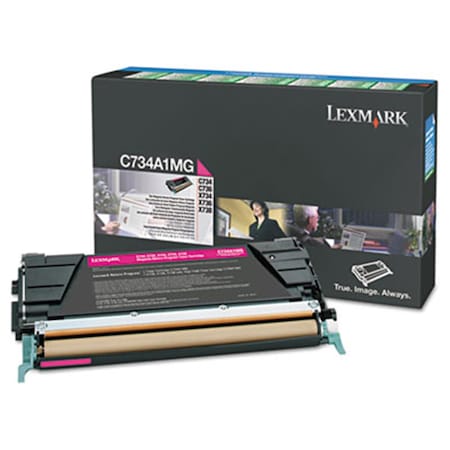 Lexmark Br X746De - 1-Sd Rtn Prog Magenta LEXX746A1MG